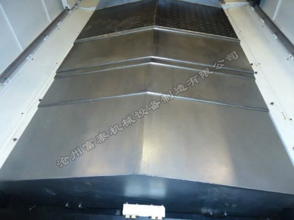 数控车床钢板防尘护罩